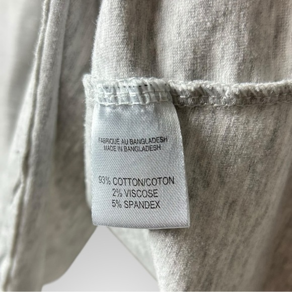 myStyle Light Grey Long Sleeve Round Neck Top 3X - Picture 5 of 5